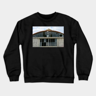 Derelict Industrial Building Crewneck Sweatshirt